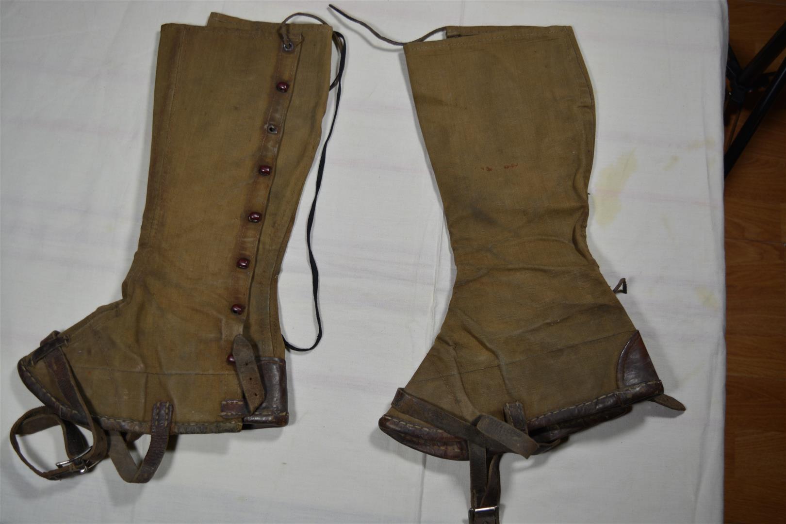 WW2 German DAK Leggings